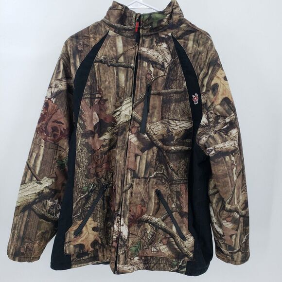 Realtree 10X Men's XL Realtree Camo Jacket Missing Liner An Hood. (0740) - Picture 1 of 6